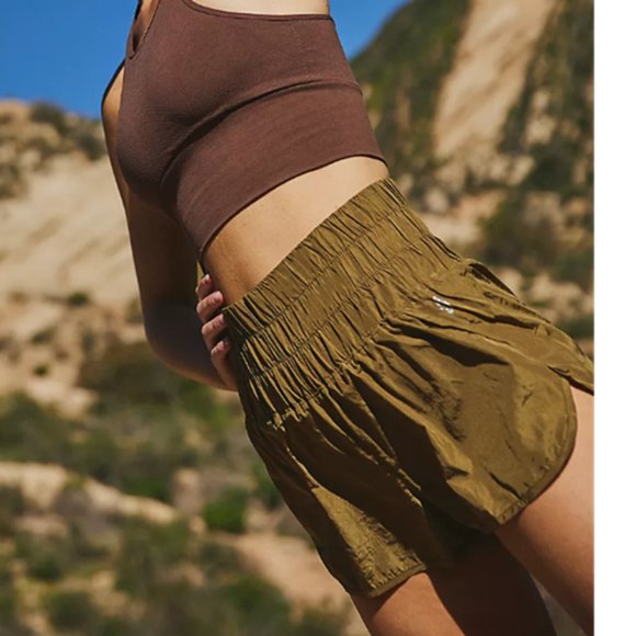 NWOT FP Movement The Way Home Shorts *Army - Picture 3 of 10